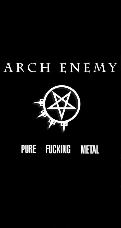 Arch Enemy Logo, Enemy Wallpaper, Chiefs Wallpaper, Metal Posters Art, Alissa White, Heavy Metal Girl, Ava Max, Arch Enemy, Heavy Metal Rock