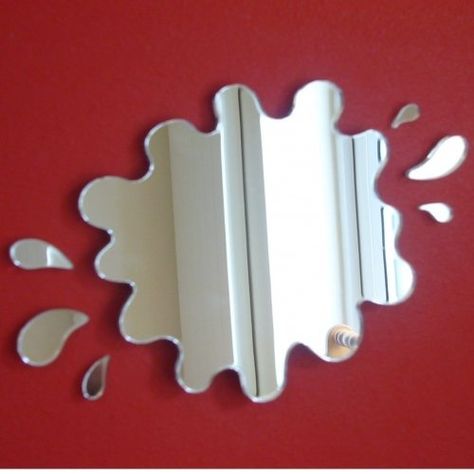 Engraved Bathroom Puddle Mirror 12cm x 10cm Door Sign -- Make certain to take a look at this awesome item. (This is an affiliate link). Puddle Mirror, Summer Window Display, Summer Window, Wall Mounted Mirror, Door Sign, Window Display, Cool Items, Door Signs, Window Decor