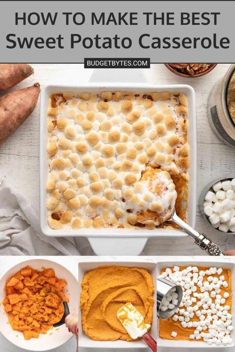 Gluten Free Sweet Potato Casserole, Sweet Potato Casserole With Marshmallows, Best Sweet Potato Casserole, Canned Yams, Sweet Potato Pudding, Sweet Potato Casserole Easy, Canning Sweet Potatoes, Gluten Free Sweet Potato, Pecan Topping