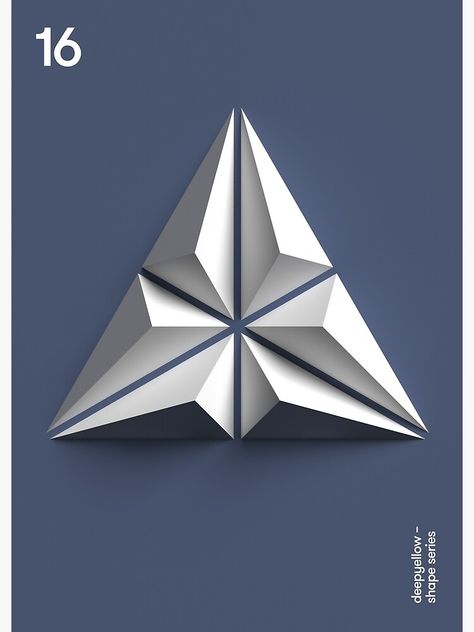 Pattern Design Geometry, Geometric Poster Design, Origami Architecture, Color Wheels, Geometric Origami, Shapes Geometric, Origami Patterns, Paul Rubens, Art Rainbow