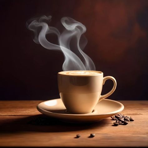 Freepik AI is amazing! 🤯🤯🤯 Prompt: A steaming cup of coffee with latte art, on a wooden table near a window with daylight. #FreepikAIPartner #Coffeetime #AI #AIArt #coffeelover #artificialintelligence @freepik Steaming Coffee Cup, Aesthetic Cup Of Coffee, Steaming Cup Of Coffee, Coffee Steam, Steam Art, Kouign Amann, Steaming Cup, Latte Art, Tea House