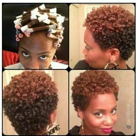 Perm Rod Sets Perm Rod Set, Short Natural Hair, Hair Hack, Twisted Hair, Beautiful Natural Hair, Pelo Afro, Braid Out, Big Chop, Natural Styles