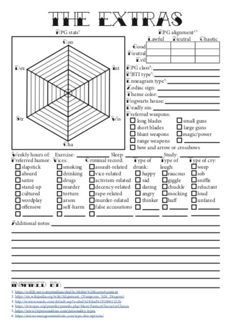 Worksheet: No-effort character sheet REVAMPED! – R. M. Sayan: JustSomeCynic Rpg Stats Sheet, Character Sheet Template Design, Character Creation Template, Character Info Sheet Art, Character Stats Sheet, Oc Character Sheet Design Reference, Character Sheet Template Writing, Character Cards Design, Oc Template Info Sheet