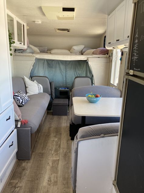 Class C Rv Remodel, Trailer Camper Conversion, Cargo Trailer Camper Conversion, Cargo Trailer Camper, Rv Dreams, Class C Rv, Rv Living Full Time, Rv Renovations, Trailer Camper