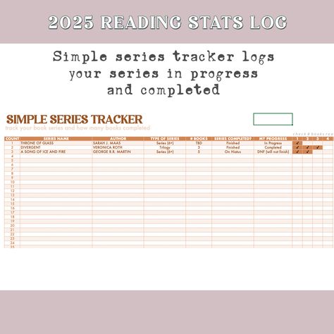 📊📈📖 2025 READING TRACKER SPREADSHEET INFO 📊📈📖 IT'S TIME for the 2025 Reading Tracker spreadsheet! I had a few requests last year to include more books per month, so it took me a little longer to update this year because I had to redo alllll of the formulas! Here are some improvements I've included: 📊 Increased # of books per month from 30 to 45 📊 Adjusted the order of the stats on the Reading Log page to better follow the format of the Reading Tracker (for those who are using both, it'll flo... Book Haul, Reading Habits, Digital Reading, Reading Tracker, Reading Log, Charts And Graphs, Excel Spreadsheets, Keep Track, Statistics