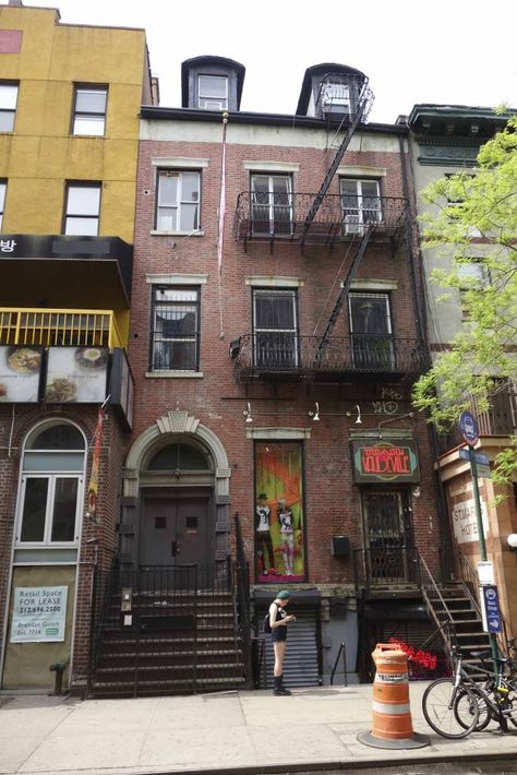 Here's a testament to the long, weird history of St. Marks Place: The storefront that all-things-punk vendor Trash & Vaudeville has occupied for the past 40 years is within a... Trash And Vaudeville, St Marks Place, Weird History, Old City, Store Fronts, 40 Years, City Photo, The Past, History