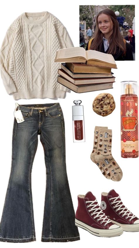 Rory Gilmore Fall, Rory Gilmore Style, Gilmore Girls Fashion, Fall Aesthetic Outfit, Gilmore Girls Outfits, Herbst Bucket List, October Outfits, Best Winter Outfits, Gilmore Girl