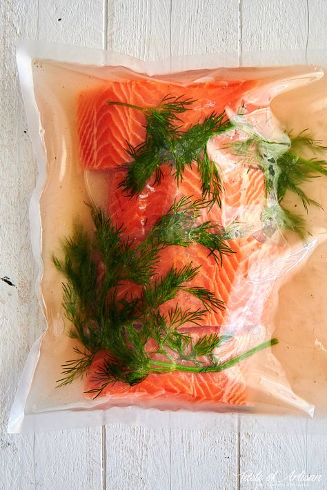 Sous Vide Salmon Recipes, Sous Vide Salmon, Instant Pot Sous Vide, Salt Block Cooking, Cooked Fish, Sous Vide Recipes, Sous Vide Cooking, Fire Cooking, Club Sandwich