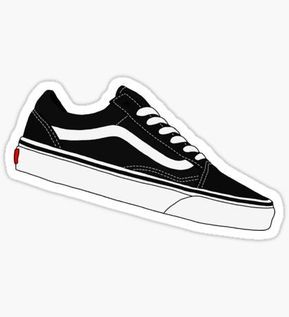 Vans Wallpaper, Paper Iphone, Vans Old Skool Low, Preppy Stickers, Iphone Stickers, Black And White Stickers, Red Bubble Stickers, Bubble Stickers, Tumblr Stickers