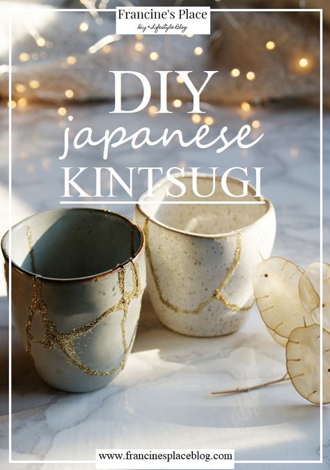 diy japanese kintsugi repair francinesplaceblog Japanese Broken Pottery, Diy Kintsugi, Kintsugi Diy, Kintsugi Repair, Creative Handicraft, Japanese Kintsugi, Pottery Diy, Kintsugi Art, Japan Crafts