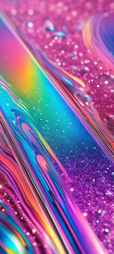 Dark Holographic Wallpaper, Holographic Wallpaper, Pink Sparkle Background, Holo Wallpapers, Pastel Rainbow Wallpaper, Holographic Wallpapers, Sparkles Background, Splash Images, Android Wallpaper Art