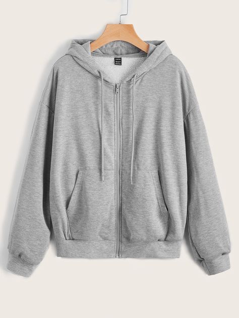 Sip Up Hoodie Grey Outfit, Zip Up Jackets For Women, Baggy Grey Zip Up Hoodie Outfit, Grey Sweatshirt Zip Up, Cute Zip Up Hoodies, Grey Sweater Zip Up, Basic Zip Up Hoodie, Light Grey Zip Up Hoodie, Zip Ups Hoodie