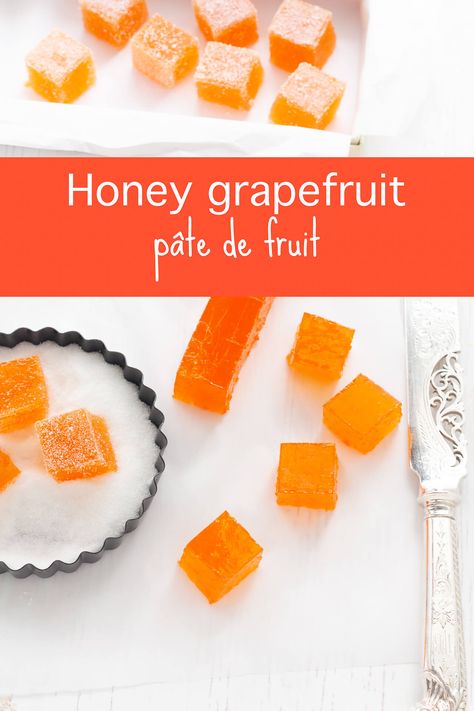 Grapefruit Candy, Homemade Candy Gifts, Candies Fruit, Candied Fruit Recipes, Dessert Person, Italian Candy, Fruit Gummies, Grapefruit Recipes, Fruit Recipe