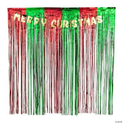 Metallic Fringe Backdrop, Work Christmas Party Ideas, Christmas Party Ideas For Teens, Christmas Pajama Party, Christmas Party Backdrop, Diy Christmas Party, Party Wall Decorations, Grinch Christmas Party, Adult Christmas Party