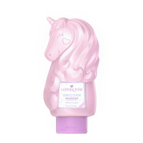 PRICES MAY VARY. Have you ever wondered how Unicorns have such shiny coats of hair, beautiful flowing manes and healthy, long, glossy tails? Well, if you ask any unicorn you happen to meet along the way, they will neigh and say, “It’s Glimmer Wish Shampoo, of course!” A clean formula without harmful chemicals that is safe AND fun, this shampoo protects, nourishes with a delicious scent! Dermatologist Tested, Sulfate & Sulfite Free, Paraben Free, PEG & EDTA Free, 100% Vegan, Cruelty & Gluten Free Cotton Candy Scent, Shampoo Ingredients, Grapefruit Seed Extract, Hair Gift, Unicorn Kids, Unicorn Hair, Aloe Leaf, Unicorn Gifts, Sulfate Free Shampoo