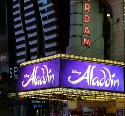 Up on the Marquee: ALADDIN Aladdin Broadway, Broadway Nyc, Disney Musical, Broadway Plays, Theatre Geek, Theatre Shows, Musical Plays, Theatre Nerds, Musical Comedy