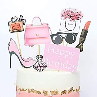 Amazon.com : fashion cake toppers for girls Heels Cake, High Heel Cakes, Kasut Tumit Tinggi, Fashion Cake, Toppers Diy, Diy Cupcake, Cake Decorating Set, Bride Party, Diy Cupcakes