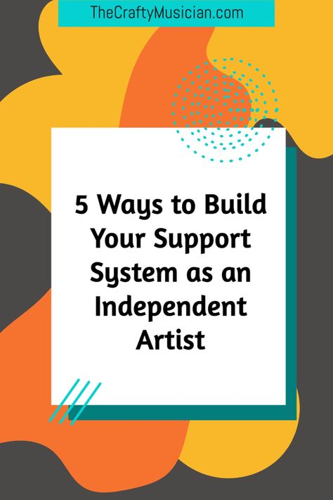 When it comes to being a musician, having a large support system doesn’t just happen automatically. You have to build your way up to it. The question is where do you start, and if and when you do start to get some traction, how do you maximize it? Here are ways you can build your own support base as an independent artist. Music Lifestyle, Music Marketing, No Support, Author Platform, Independent Musician, Mac Pc, Support System, Pc Computer, Marketing Jobs