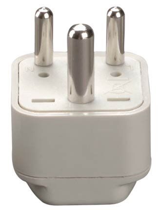 Grounded Adapter Plug America to India Middle East GUF CE Certified $8.25 Study Abroad Gifts, Universal Plug Adapter, Outlet Plug, Universal Travel Adapter, Universal Adapter, Power Converter, Travel Gadgets, Travel Adapter, Adapter Plug