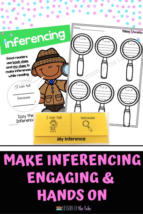 Inferencing Activities, Wordless Picture Books, Reading Strategy, Big Appetite, Making Inferences, Drawing Conclusions, Good Readers, 2nd Grade Reading, Reading Comprehension Activities