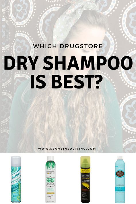 What is the Best Dry Shampoo You Can Purchase from the Drugstore? - Seamlined Living Best Drugstore Dry Shampoo, Tresemme Dry Shampoo, Red Hair Shampoo, Best Dry Shampoo, Batiste Dry Shampoo, Newborn Schedule, Fine Curly Hair, Start Cleaning, I Pick