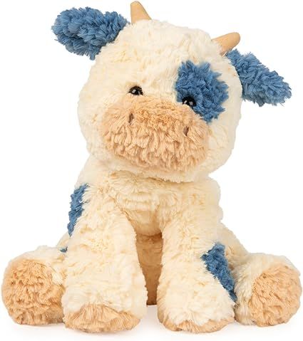 Amazon.com: GUND Cozys Collection Cow, Stuffed Animal for Ages 1 and Up, Spring Decor Plush Toy, Cream/Blue, 10” : Everything Else Cow Stuffed Animal, Cute Easter Bunny, Kawaii Plush, Hello Kitty Plush, Cute Stuffed Animals, Plush Animals, Plush Dolls, Animal Plush Toys, Toddler Toys