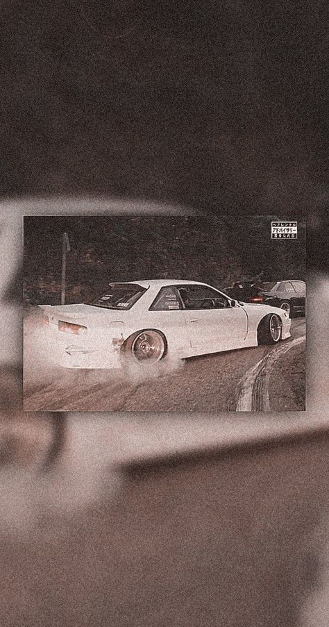 Drifting car with smoke Car Album Cover Aesthetic, Car Album Cover, Spotify Car, Fire Wallpapers, Initial D Car, Grand Wagoneer, Cars Music, Street Racing Cars, Cover Art Design