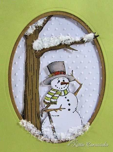 KC Be Jolly 6 closer Snow Man Ideas, Snow Craft, Snowmen Cards, Background Snow, Window Christmas, Snowman Christmas Cards, Dot Background, Snowman Cards, Tag Ideas