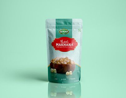 Makhana Packaging Design, Nuts Design, Products Packaging, Packaging Product, Design Packaging, Design Branding, Product Design, Packaging Design, Nuts