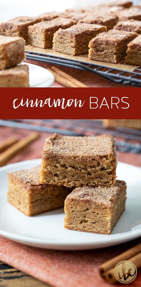 Christmas Dessert Cinnamon, Cinnamon Apple Bars Recipe, Cinnamon Granola Bars, Cinnamon Shortbread Bars, Fall Desserts Cinnamon, Cinnamon Toast Bars, Healthy Cinnamon Oat Bars, Fruit Dessert Bars, Fall Dessert Bars