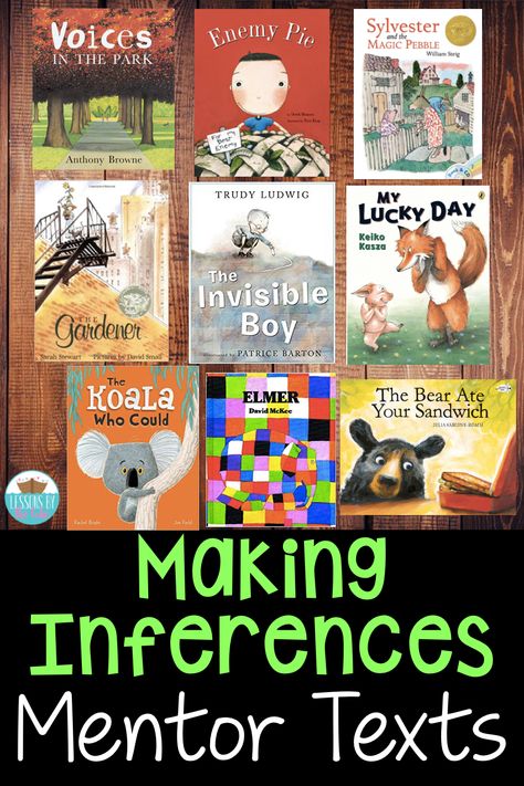 Inferencing Activities 2nd Grade, Inference Read Alouds, Inferencing Read Alouds, Books For Inferencing 2nd Grade, Mentor Text For Making Connections, Mentor Text For Retelling First Grade, Teaching Inferencing, Making Inferences 2nd Grade, Dropped Ice Cream