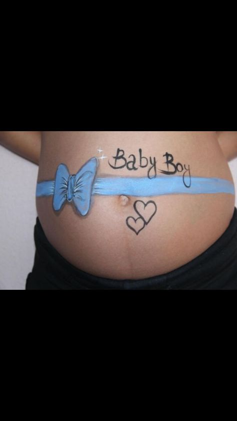 Baby Belly Paintings, Bump Painting, Babby Shower, Belly Paint, Pregnant Belly Painting, Pregnancy Gender, Belly Art, Baby Bump Photos, Bump Photos