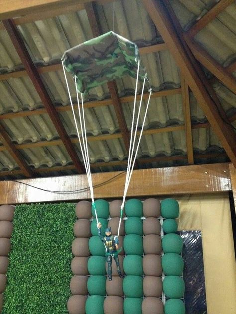 Birthday Ideas For Boys, Army Party Decorations, Army Themed Birthday, Soldier Party, Camo Decor, Camo Birthday Party, Army Birthday Parties, Baby Shower Camo, Army Birthday