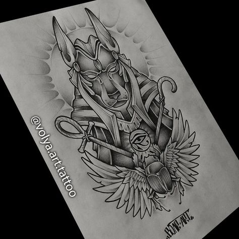 Anubis Sketch, Anubis Tattoo Design, Tattoo Anubis, Owl Neck Tattoo, Black Work Tattoo, Anubis Tattoo, Work Tattoo, Buddhism Quote, Sketch Tattoo