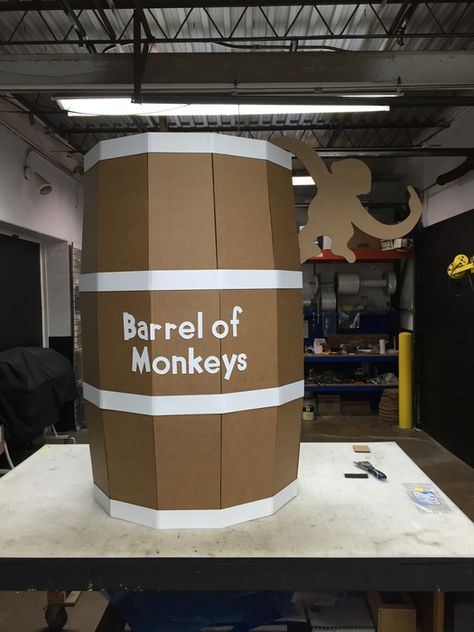 Barrel of Monkeys - Three Top Winners Game Theme Parade Float, Kiddie Parade Float Ideas, Barrel Of Monkeys Decorations, Toyland Parade Float Ideas, Board Game Parade Float Ideas, Christmas In Toyland Float Ideas, Toy Story Float Ideas, Toy Story Parade Float Ideas, Toyland Christmas Theme