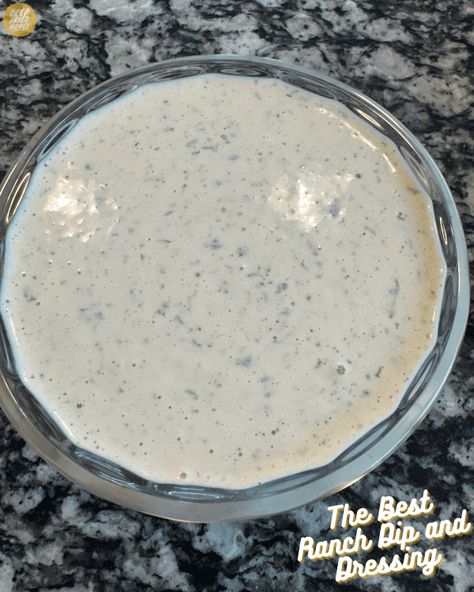 The Best Ranch Dip and Dressing Ranch Dip Recipe Hidden Valley, Best Ranch Dip, Hidden Valley Ranch Dip, French Onion Dip Recipe, Ranch Dressing Dip, Ranch Dip Recipe, Ranch Packet, Ranch Dipping Sauce, Homemade Dry Mixes