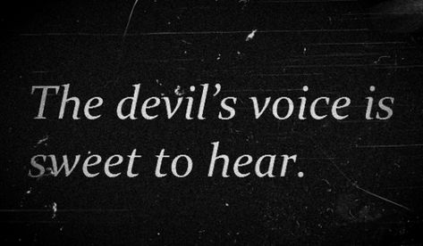 Devil Quotes, Devil Aesthetic, Under Your Spell, Pretty Words, Thoughts Quotes, Writing Prompts, A Black, Words Quotes, Texts