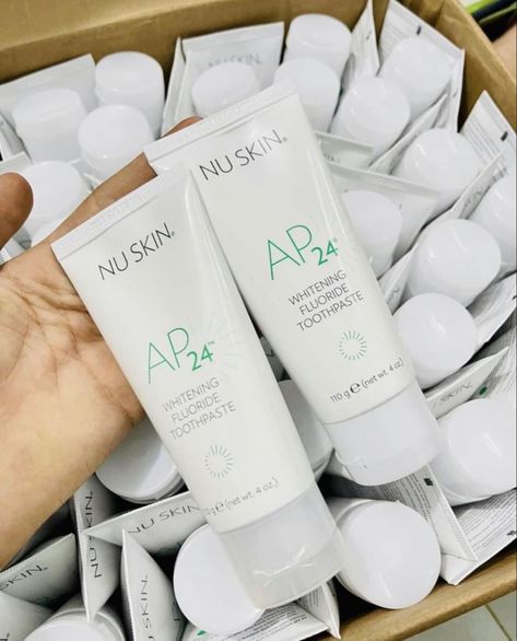 Ap24 Nuskin, Nuskin Toothpaste, Whitening Toothpaste, Pretty Skin, Skin Products, Braided Hairstyles, Toothpaste, Vision Board, Shampoo Bottle