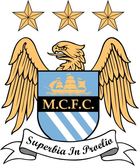 Manchester City Football Club | Country: England, United Kingdom. País: Inglaterra, Reino Unido. | Founded/Fundado: 1880 | Badge/Escudo: 1997 - present. Manchester City Old Logo, City Of Manchester Stadium, Manchester City Logo, Manchester City Wallpaper, Fc Nantes, British Football, Glasgow Rangers Fc, Premier League Teams, Manchester City Football Club