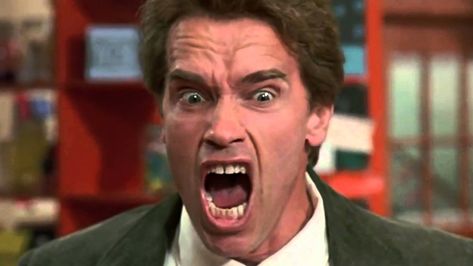 An Amusing Compilation of Arnold Schwarzenegger Repeating the Same Lines in Multiple Movies via @laughingsquid Shouting Meme, Yo Momma Jokes, Teacher Humour, Teaching Memes, Mama Jokes, Teaching Humor, Teacher Problems, Yo Momma, Teaching Quotes