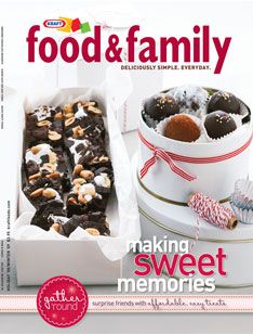 Food and Family Magazine Archive - My Food and Family Dips Sweet, Kraft Foods, Frosting Chocolate, Family Magazine, Food Family, Kraft Recipes, Kraft Heinz, Holiday Recipes Christmas, Easy Treats