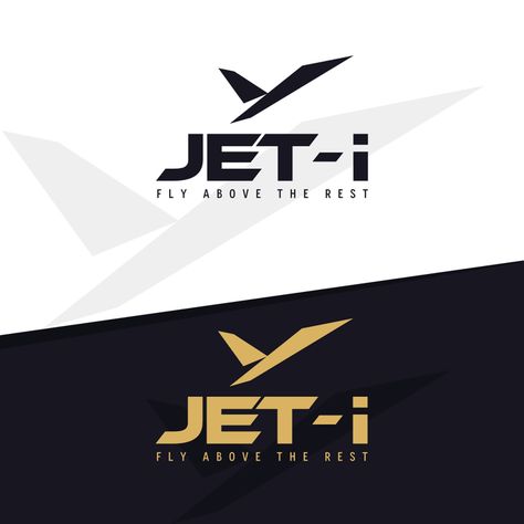 Jet logo design by Barlavent Studios Computer Shop Logo, Airline Logo Design, Shop Logo Design Ideas, Karma Logo, Travel And Tours Logo, Airplane Logo, Minimal Logos Inspiration, Mma Girls, Computer Shop