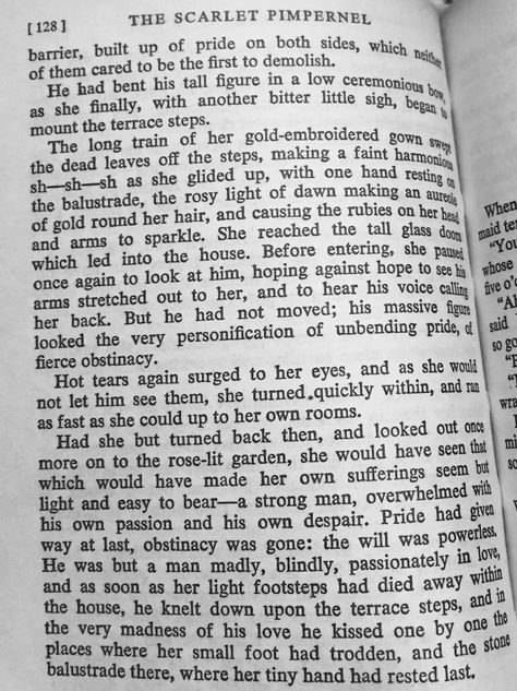 The Scarlet Pimpernell: "Only between these two there lay a strong, impassable barrier, built up of pride on both sides, which neither of them cared to be the first to demolish." The Scarlet Pimpernel 1982, Sunglasses Meme, Everytime We Touch, The Scarlet Pimpernel, Scarlet Pimpernel, Victorian Wedding Dress, Ella Enchanted, Literary Characters, Historical Movies