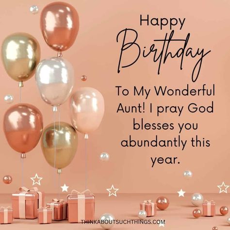 Happy Birthday Aunt Images, Birthday Wishes For Aunt, Birthday Aunt, Happy Birthday Auntie, Happy Birthday Aunt, Blessed Birthday, Happy Birthday Rose, Wish You Happy Birthday, Birthday Card Messages