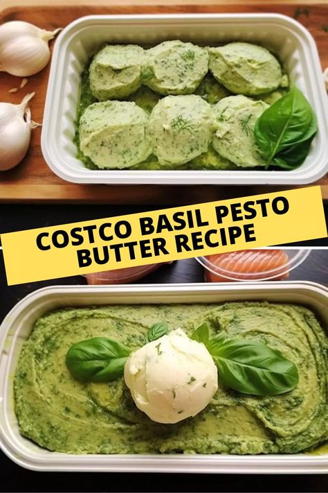 Pesto Butter Recipe, Basil Pesto Butter, Pesto Butter, Butter At Home, Fish Crackers, Vegetable Dips, Butter Alternative, Canning Tomatoes, Basil Pesto