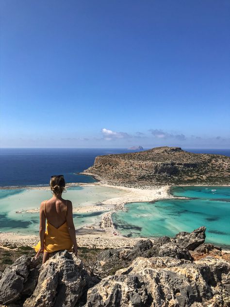 Crete Greece Photography, Crete Outfit Ideas, Crete Greece Photo Ideas, Bali Crete, Almyrida Crete, Crete Greece Aesthetic, Crete Aesthetic, Crete Malia, Balos Beach Crete