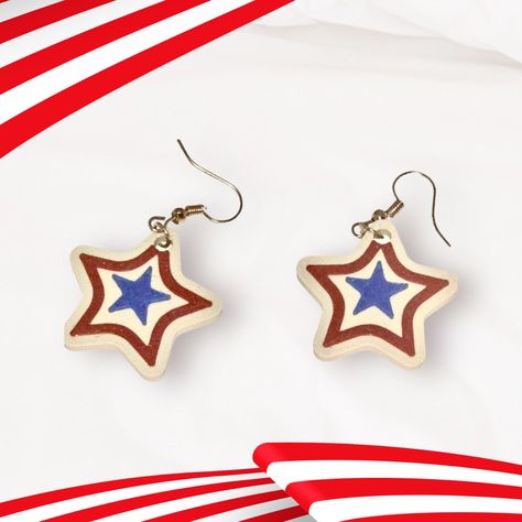 https://jadedenterprises.etsy.com Celebrate Independence Day in style with these Patriotic Stars 4th of July 3D Printed Earrings. These earrings are perfect for adding a patriotic touch to your outfit on the 4th of July. The 3D printing technology used to create these earrings allows for intricate and detailed designs to be printed, resulting in a unique and eye-catching accessory. The stars design on these earrings is perfect for the 4th of July holiday. The patriotic colors and design mak... Independence Day Outfit, 3d Printed Earrings, Printed Earrings, Glitter High Heels, July Holidays, Stars Design, Patriotic Stars, 3d Printing Technology, Sparkles Glitter