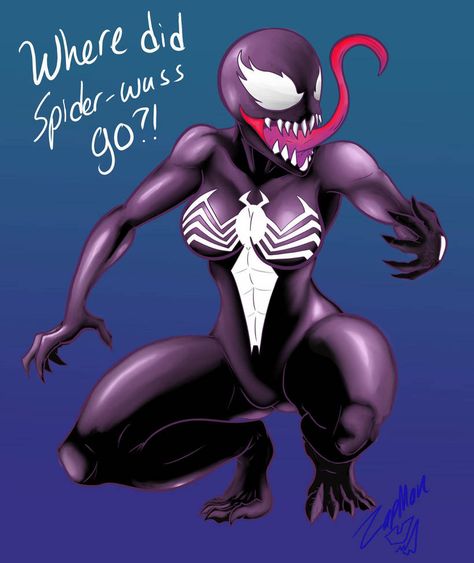 She Venom, Venom Girl, Silk Marvel, Symbiotes Marvel, Venom Art, Venom Comics, Marvel Venom, Marvel Fan Art, Marvel Girls