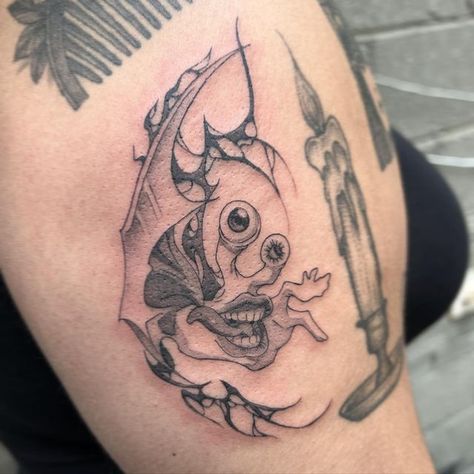 Parasyte The Maxim Tattoo, Migi Parasyte Tattoo, Parasyte Tattoos, Parasyte Anime Tattoo, Migi Parasyte, Got To Be, Dope Tattoos, Anime Tattoos, Creative Tattoos