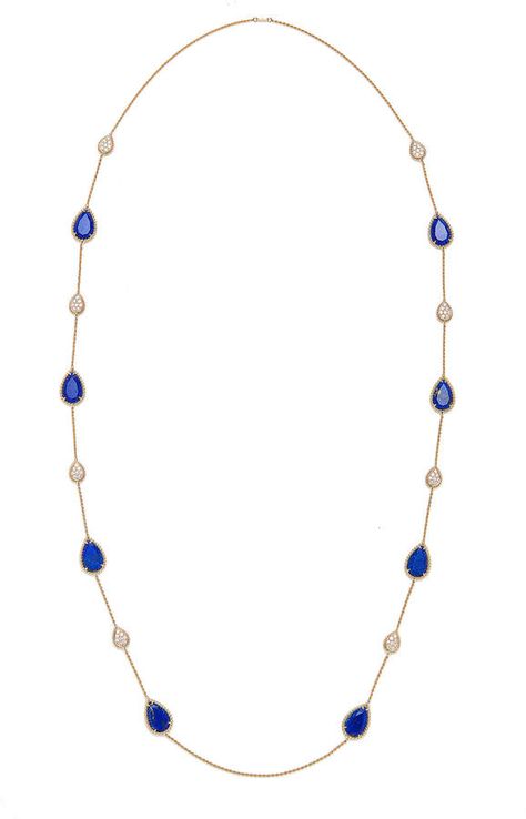 Boucheron Lapis Lazuli Serpent Boheme Long Necklace Pearl Long Necklace, Seed Bead Jewelry Patterns, Adina Reyter, Colored Stones, Baby Jewelry, Jade Necklace, Fine Jewelry Designers, Fine Jewelry Collection, Gold Jewellery Design